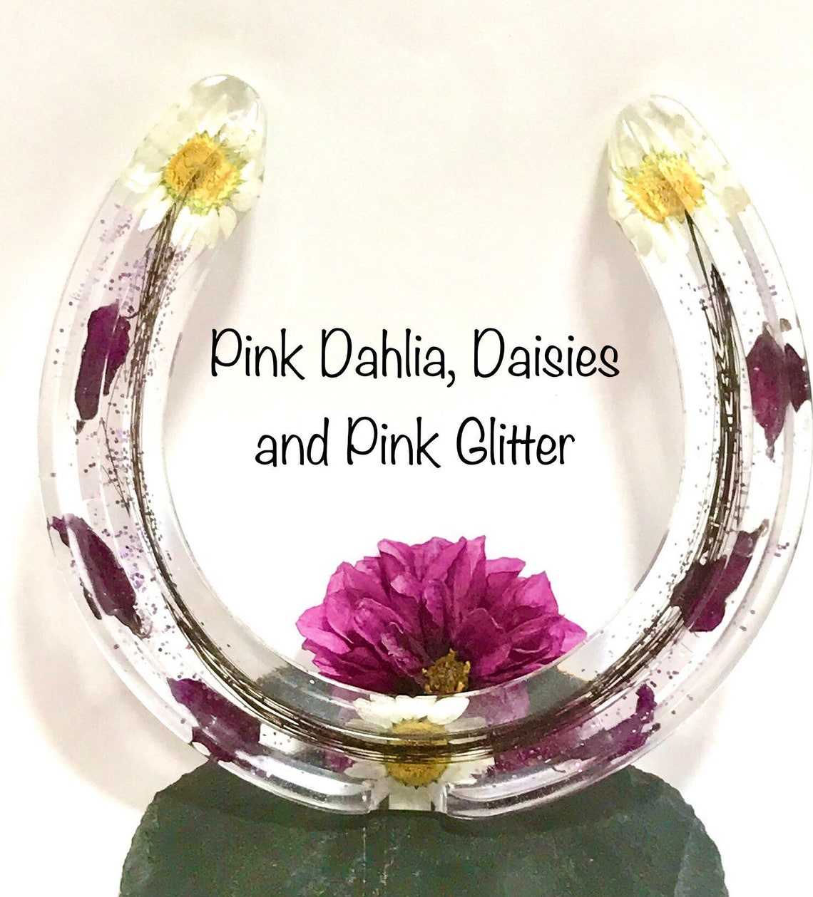 Resin Horse Shoe Keepsake Horseshoe Horse Hair Horseshoe Etsy UK