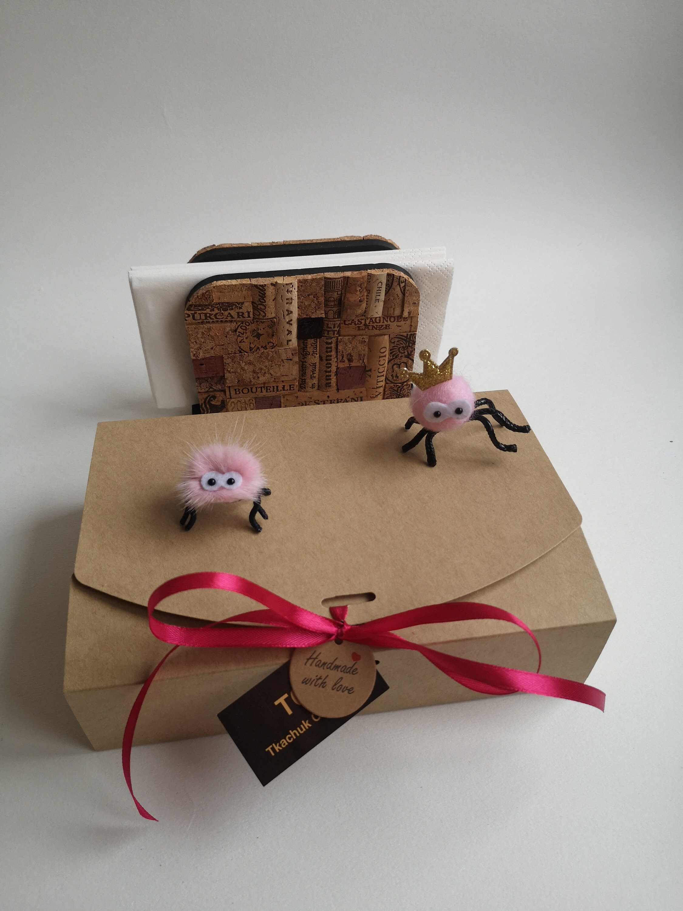 Wine cork napkin holder decorative napkin holder restaurant Etsy