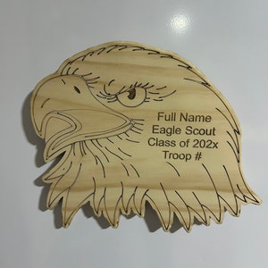 Personalized Eagle Scout Display