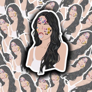 Olivia Rodrigo Sticker Pack | Laptop, Phone, Water bottle sticker pack | SOUR sticker pack