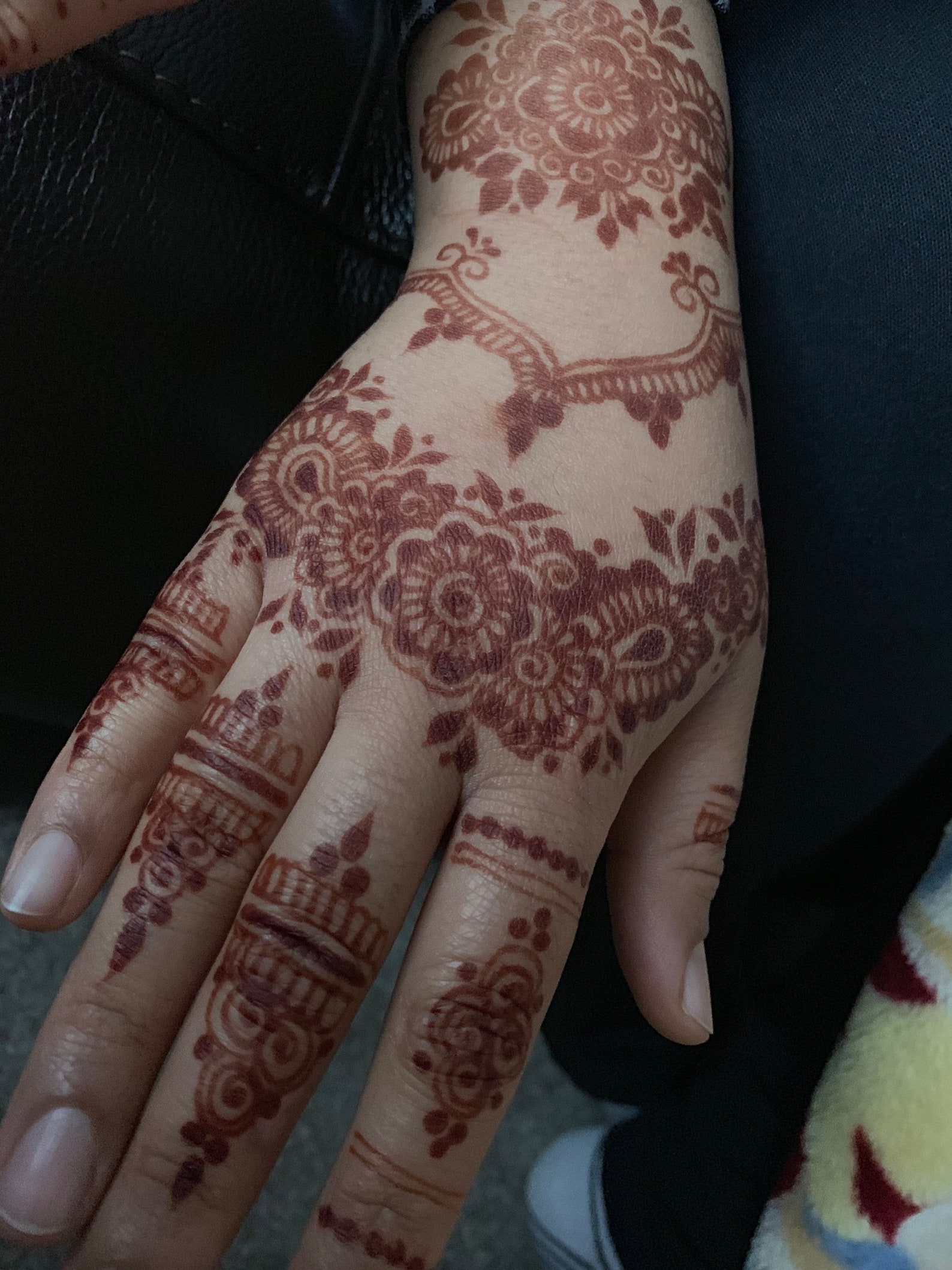 1 Organic Natural Bridal Homemade Henna Cone Dark Stain Etsy