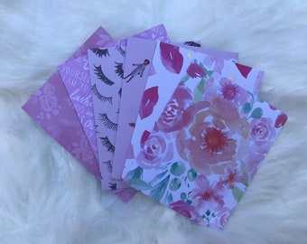 Glamorous Blank Note Cards