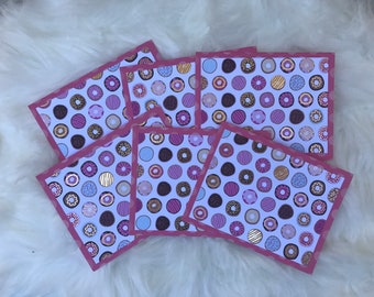 Donuts Blank Note Cards