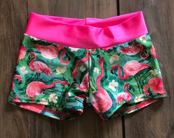 Girls Swim Shorts With Photos Etsy