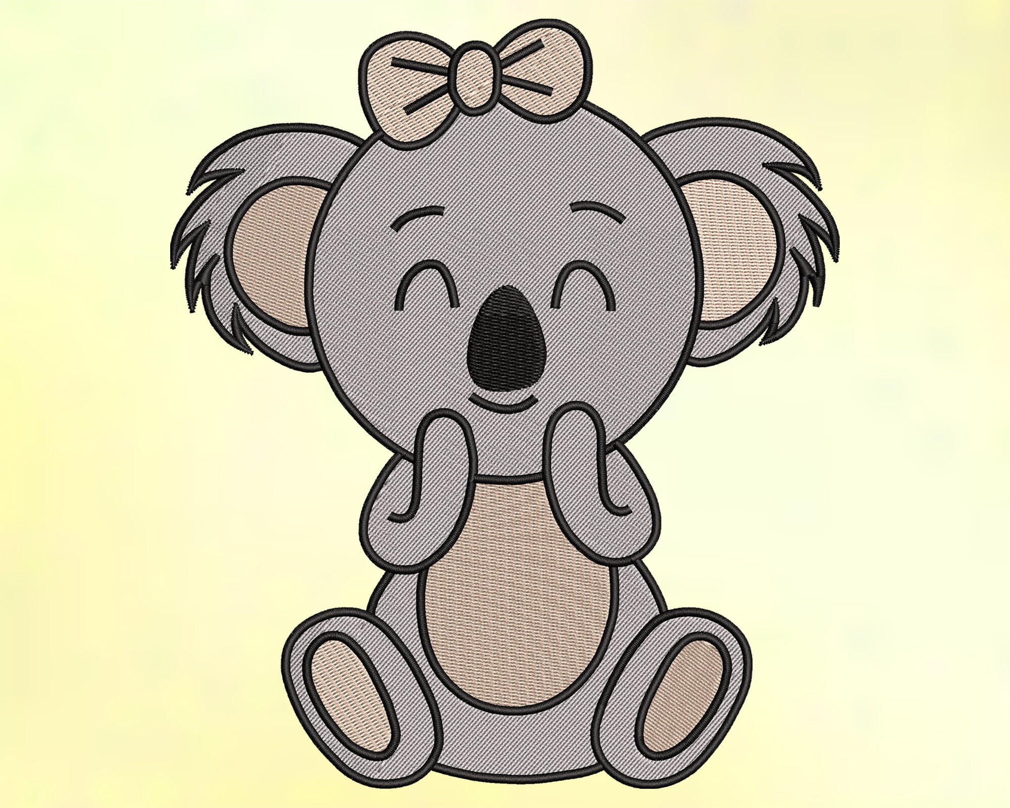 8 Koala Embroidery Designs, Machine Embroidery Designs, Embroidery ...