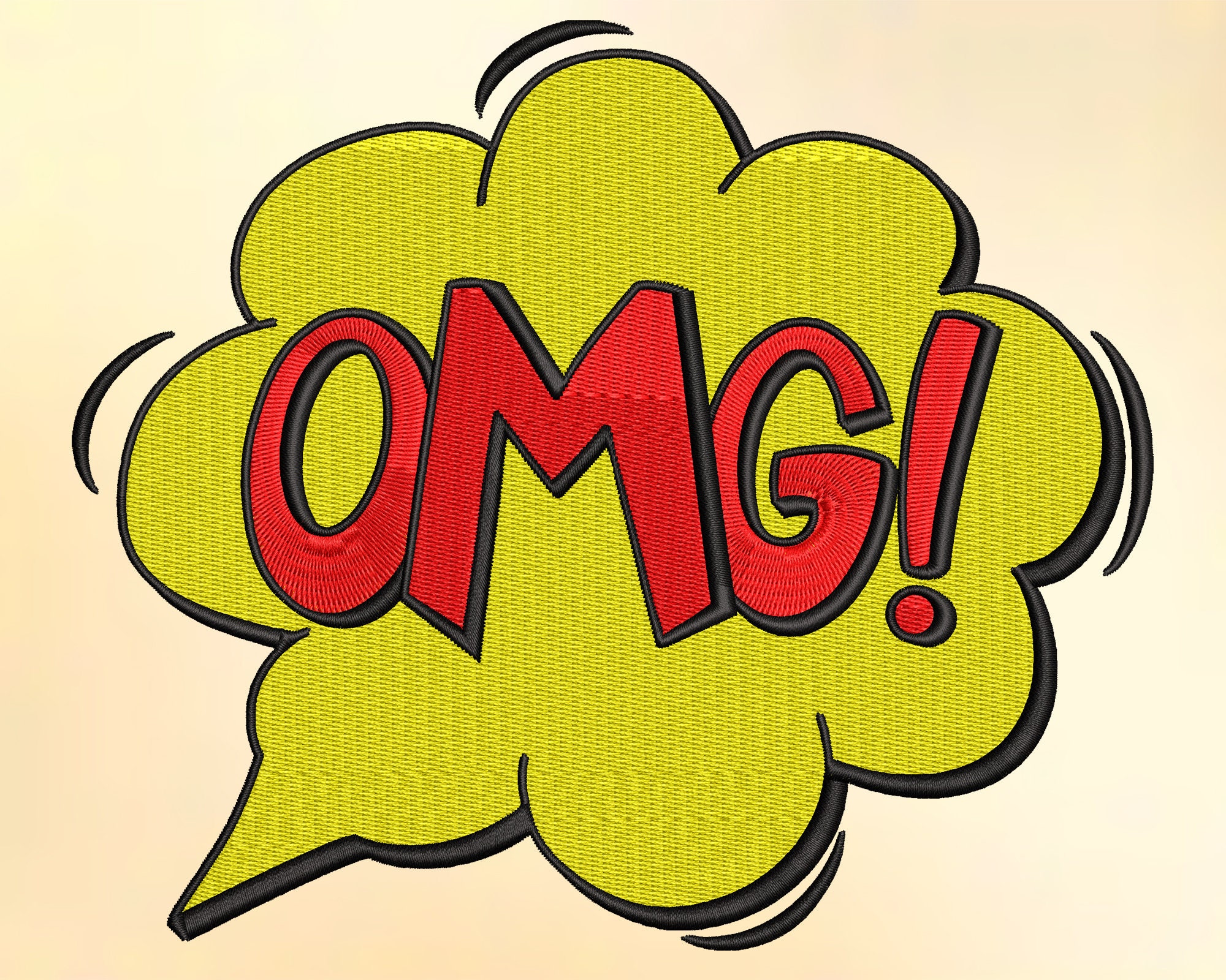 8 Speech Bubble Embroidery Designs Machine Embroidery Etsy