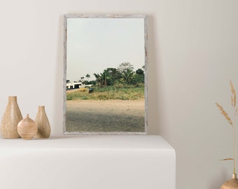 Póster fotográfico minimalista Cisnes en estanque, arte mural ideal para el hogar o el trabajo, A2-A5