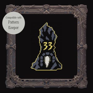 Clair Obscur: Expedition 33 Monolith Cross Stitch Pattern