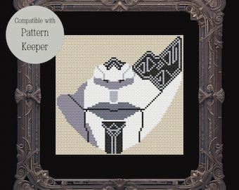 Clair Obscur: Expedition 33 Alicia’s Mask Cross Stitch Pattern