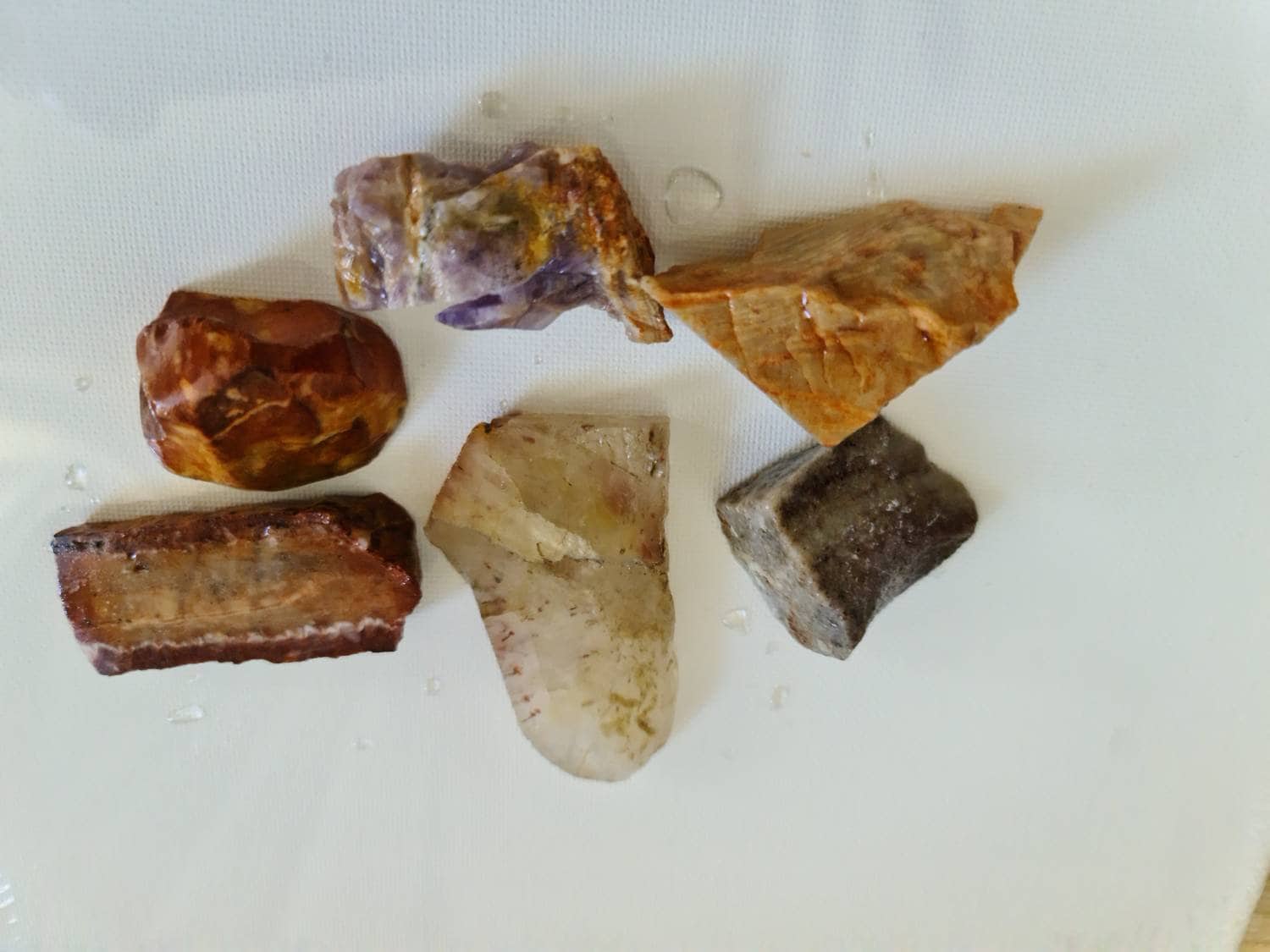 Variety 6 Pack of Rough Gemstone. Etsy
