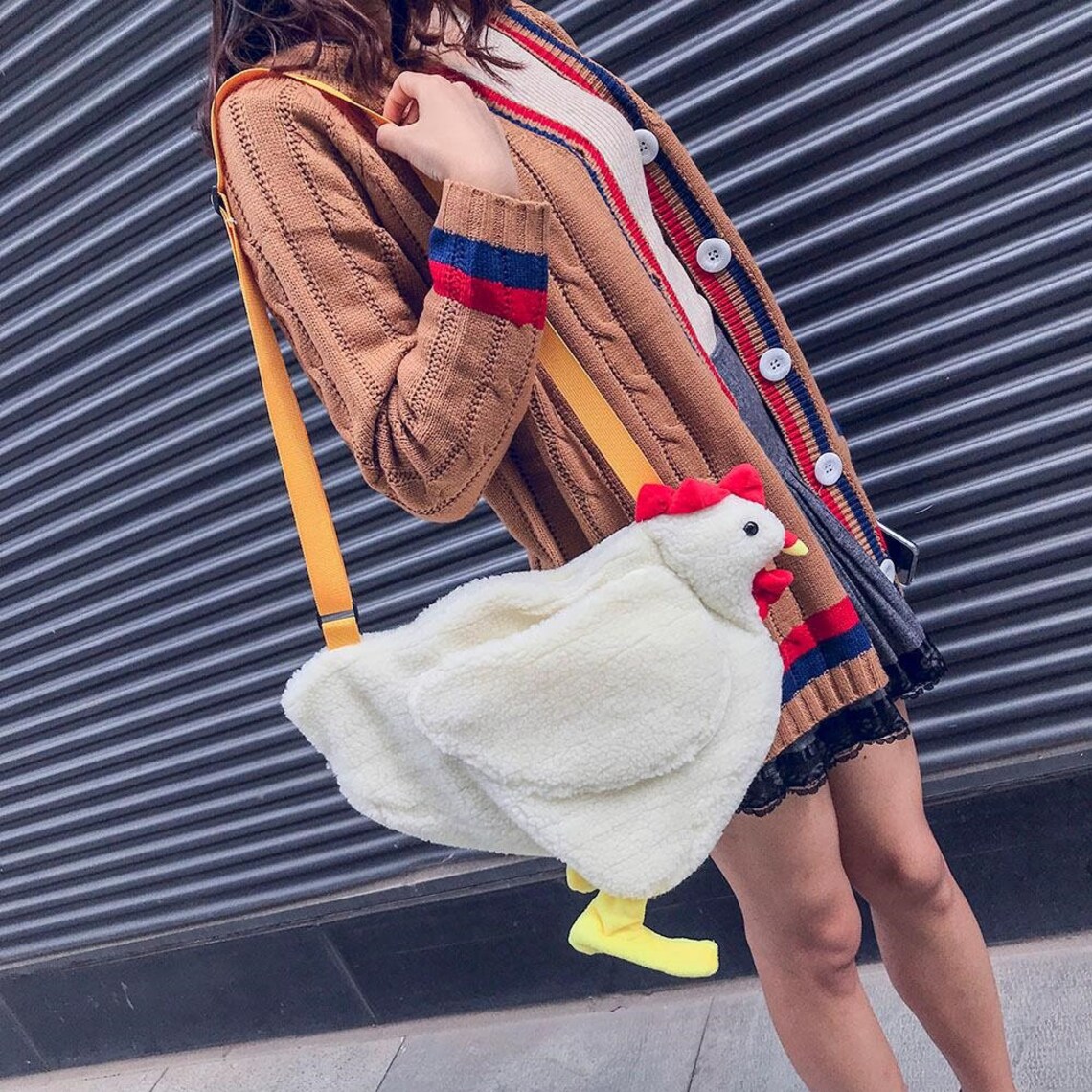 Women Ladies Cute Chicken Mini Chain Bag Shoulder Crossbody | Etsy