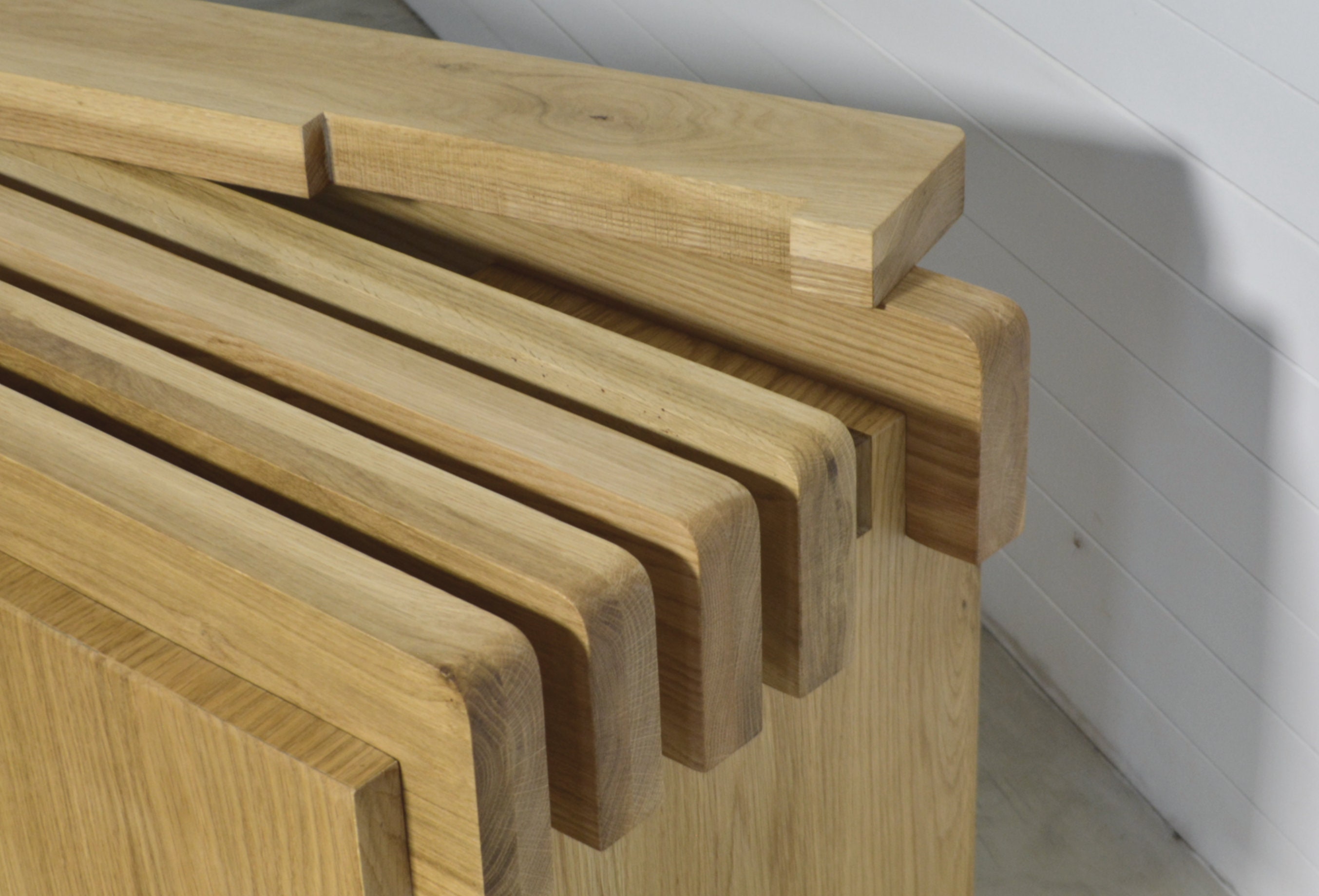 Banco en madera de roble macizo banco de entrada / banco de | Etsy