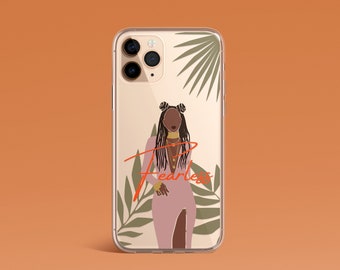 黒人女性向けスマホケース、クリアiPhoneケース、iPhone 11ケース、iPhone XSクリアケース、iPhone 13ケース、iPhone 14 Proケース、iPhone 12 Pro Maxケース