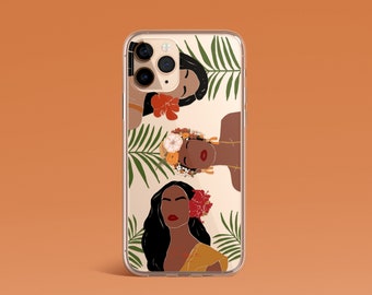 Case for iphone 12 pro, iPhone 13 Case, Clear iPhone Case, iPhone 15 Case, iPhone 12 Pro Case, Samsung Galaxy Case, Black Girl Phone Case