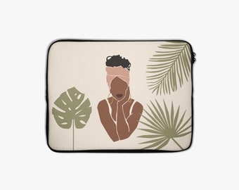 Laptop Sleeve, Black Girl Laptop Case, Laptop Case Macbook Pro 13, 15 Inch Laptop Sleeve, HP Case, Dell Case, Macbook Pro M2 Case