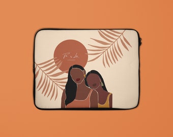 Laptop Sleeve, Black Woman Art Case, Laptop Case, Laptop Case Macbook Pro 13, 15 Inch Laptop Sleeve, HP Case, Dell Case