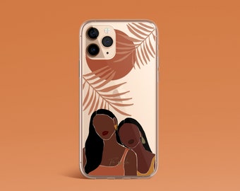 黒人女性向けスマホケース、iPhone 11 クリアケース、Samsung Galaxy S20 Plus ケース、iPhone 13 ケース、iPhone 12 Pro ケース、iPhone 16 Pro Max ケース