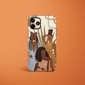 Black Girl Art-hoesje, iPhone 15 Pro Max-hoesje, abstract iPhone-hoesje, Samsung-hoesje, iPhone 12 Pro Max-hoesje, iPhone 14-hoesje