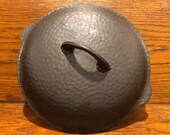 Cast Iron Hammered Lid for skillet or dutch oven - CHF