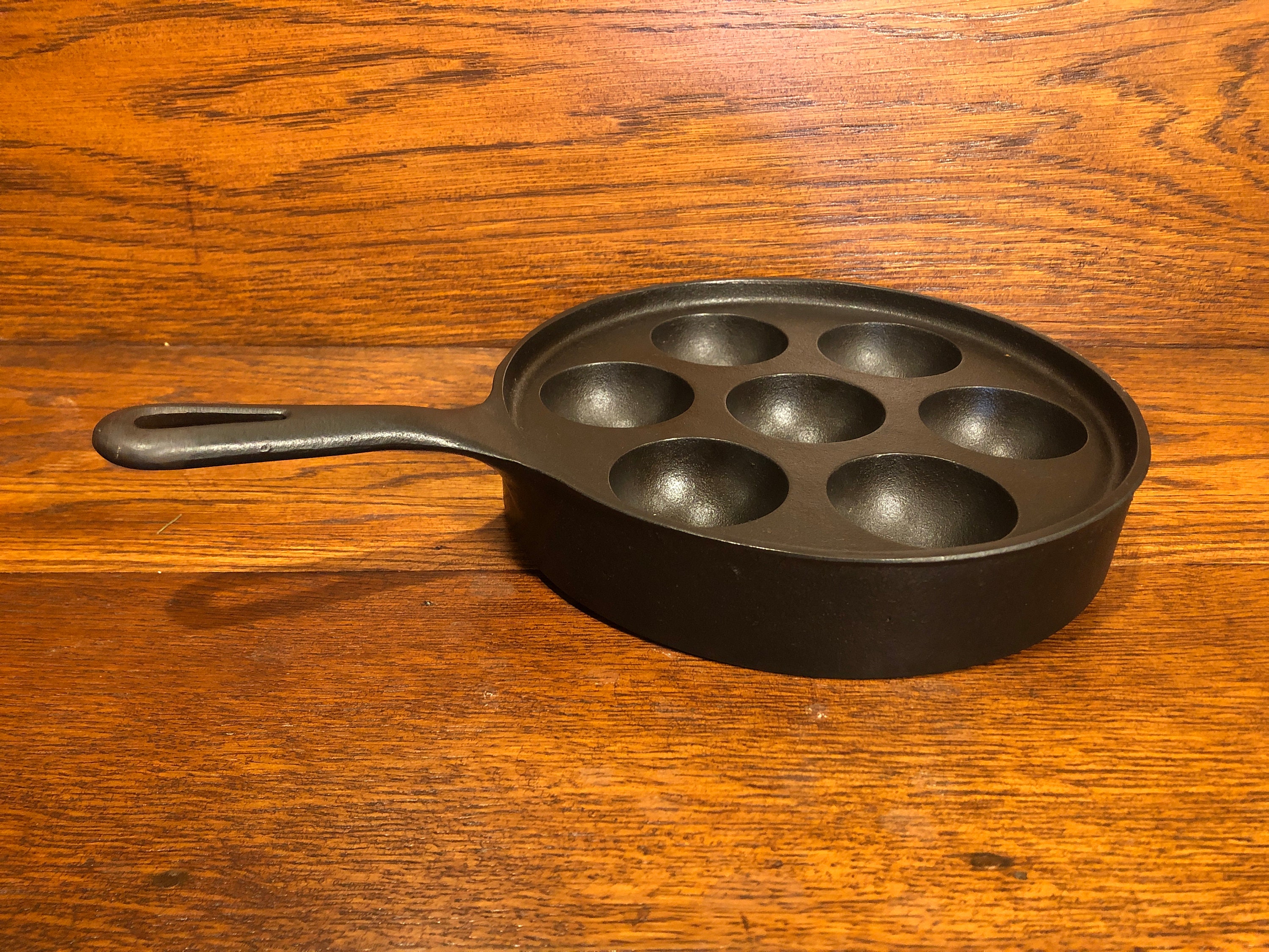 Griswold Aebelskiver Egg Poacher No 32 Cast Iron Erie PA Etsy