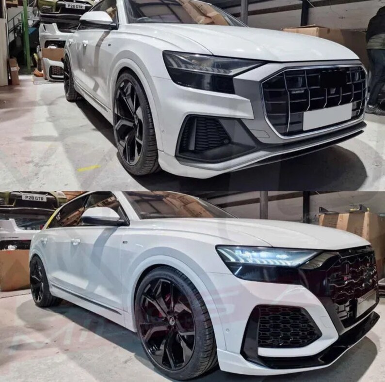 Style Body Kit for Audi Q8 SQ8 4M 2018 in the Style of RSQ8 2018 115 Etsy