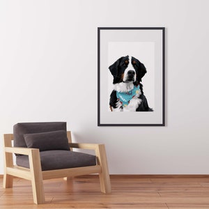 Custom Cartoon Pet Portrait, Custom Dog Portrait, Custom Cat Portrait, Personalized Dog Portrait Custom, Dog Lover Gift, Cat Lover Gift