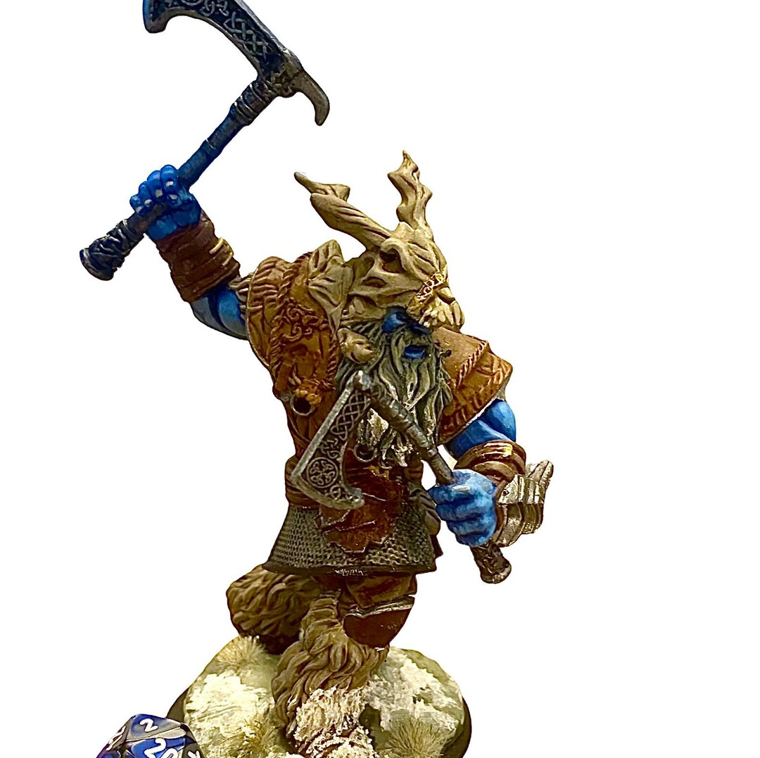 Hand-painted Frost Giant 1st Gen - Etsy