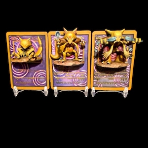 Família de cartas 3D Trio Psíquico