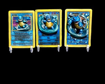 Custom 3D Pokemon Card - Etsy
