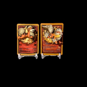 Famiglia di carte 3D Fire Wolf