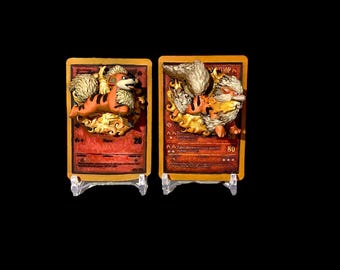 Fire Wolf 3D Card Family