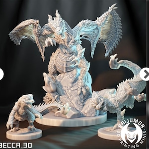 Kaijumon Char Lizards