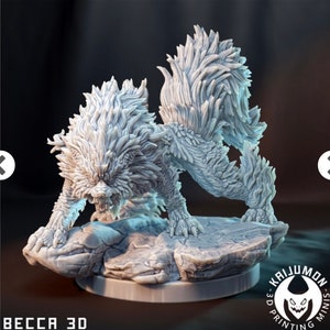 Kaijumon Feuerwolf