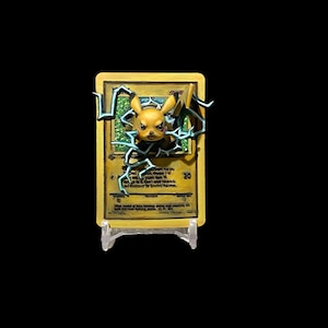 Electric Mouse 3D Card
