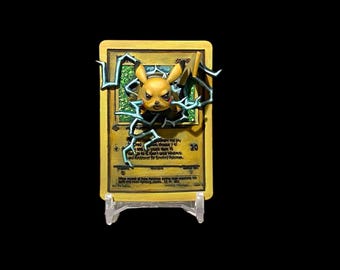 mouse pikachu pokemon card Pokemon: Jumbo at the Museum Promo (Sealed) RarityPromo Hit Points60 HP Colorless Charge Search your deck for a Lightning Energy card and attach it to this Pokémon All Pikachu Pokémon cards with