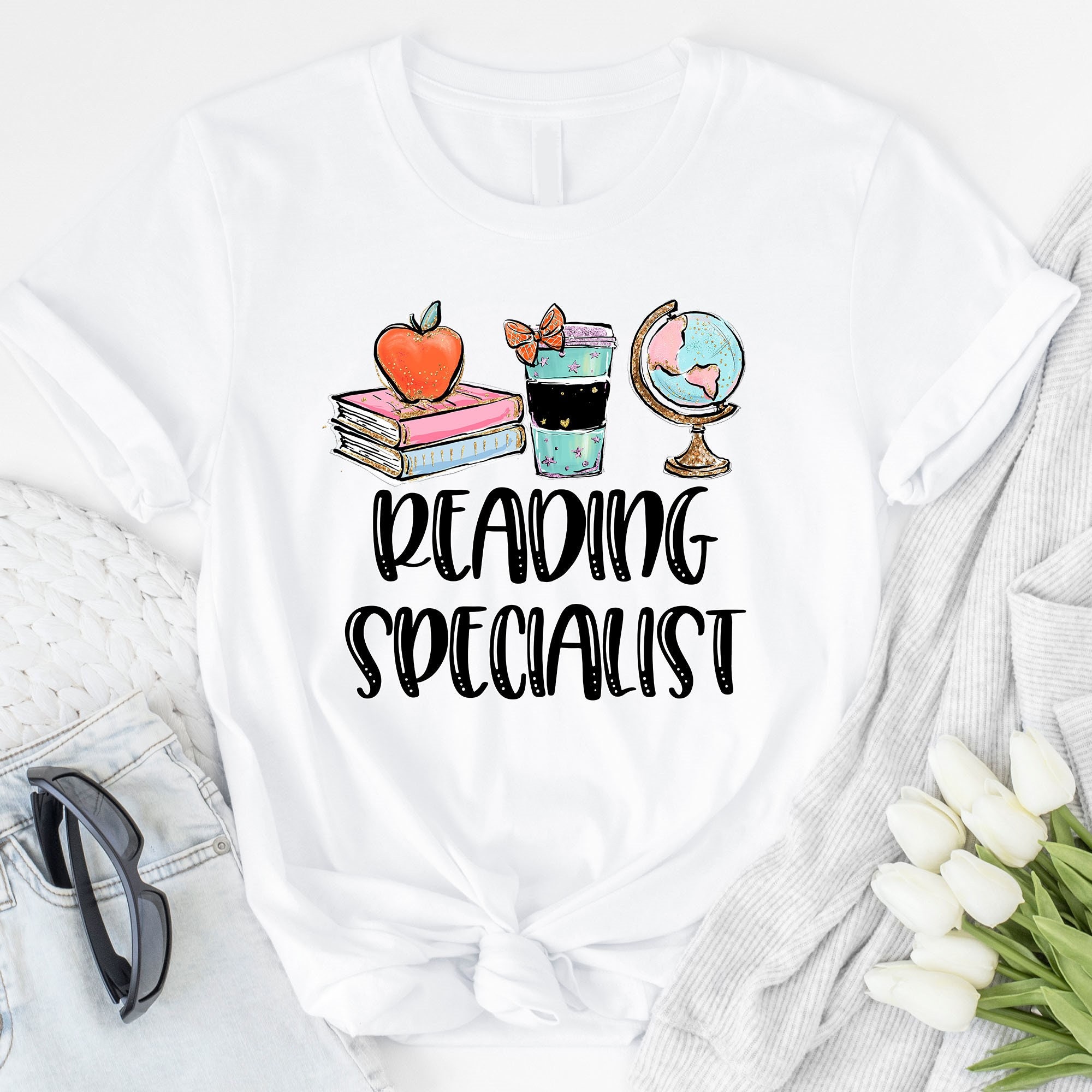 Reading Specialist T-shirt Gift Shirt For Educational | Etsy