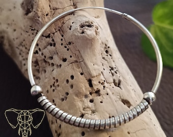 GWG Jewellery Orecchini Placcati Argento Sterling Cerchietti Impreziositi con Pi