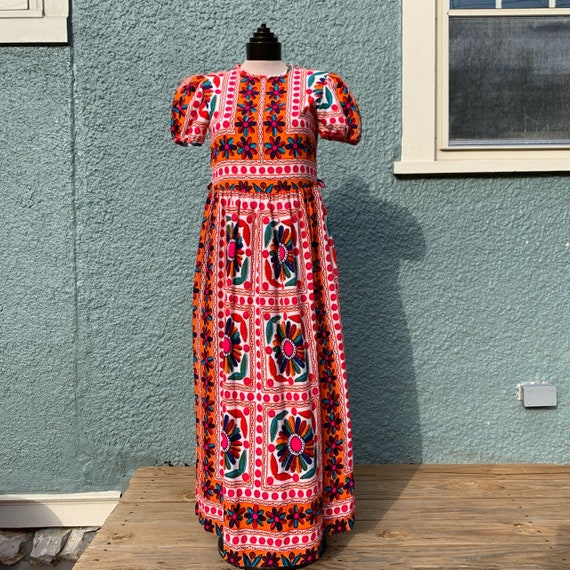 True Vintage 70s Maxi Dress