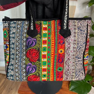 Boho Tasche bestickt bunt Banjara Vintage | ethische Einkaufstasche | Hippie Kuchi Bharat Schultertasche | handgemachte Gypsy Damen Tasche