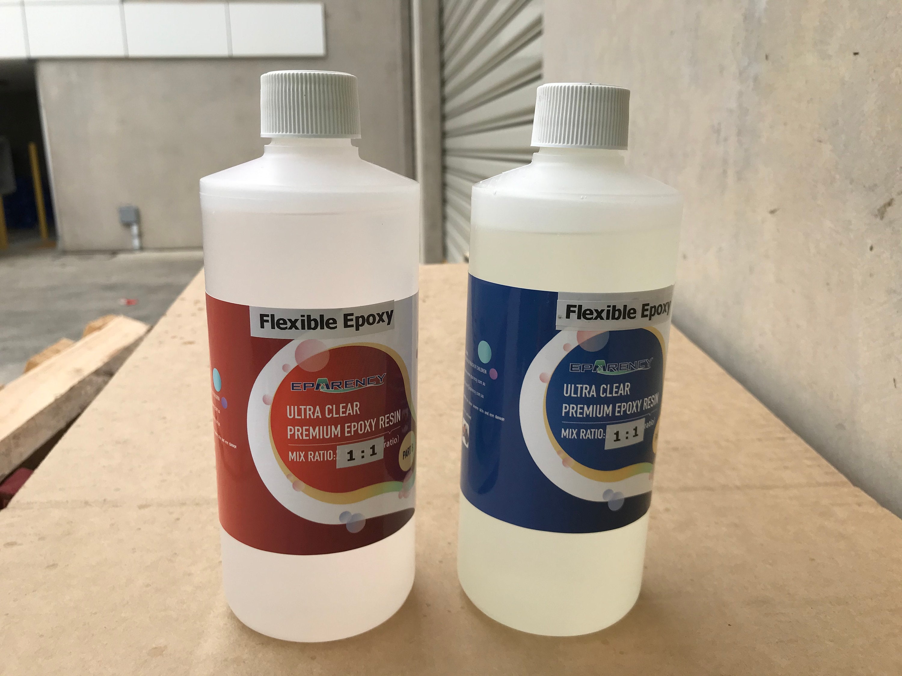 Clear best sale flexible resin