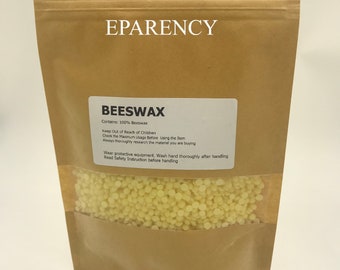 BEESWAX PELLETS 100% PURE organic food wrap candle soap lipbalm