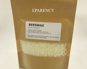 BEESWAX PELLETS White colour beewax 100% organic food wrap candle soap lipbalm