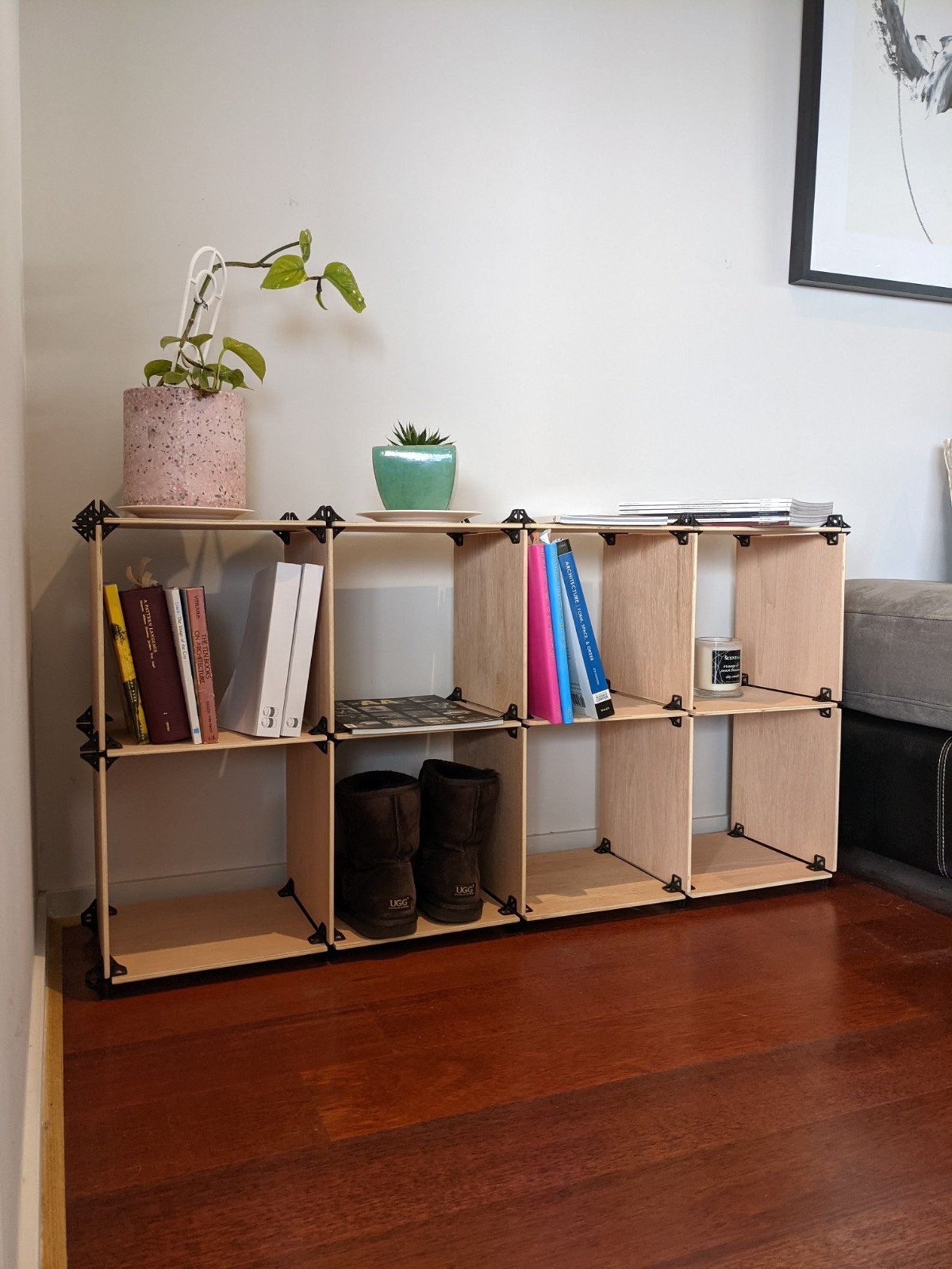 Modular Plywood & 3D Printed Shelf Etsy