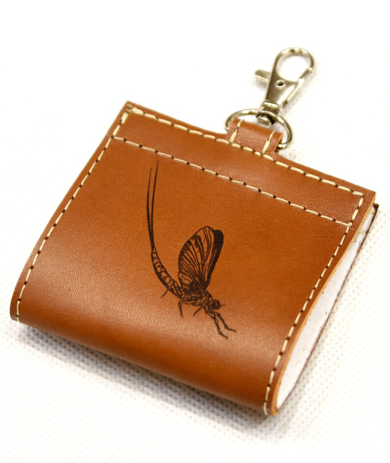 Handmade Flies Leather Fishermen Wallet Leather Fly Dryer Etsy