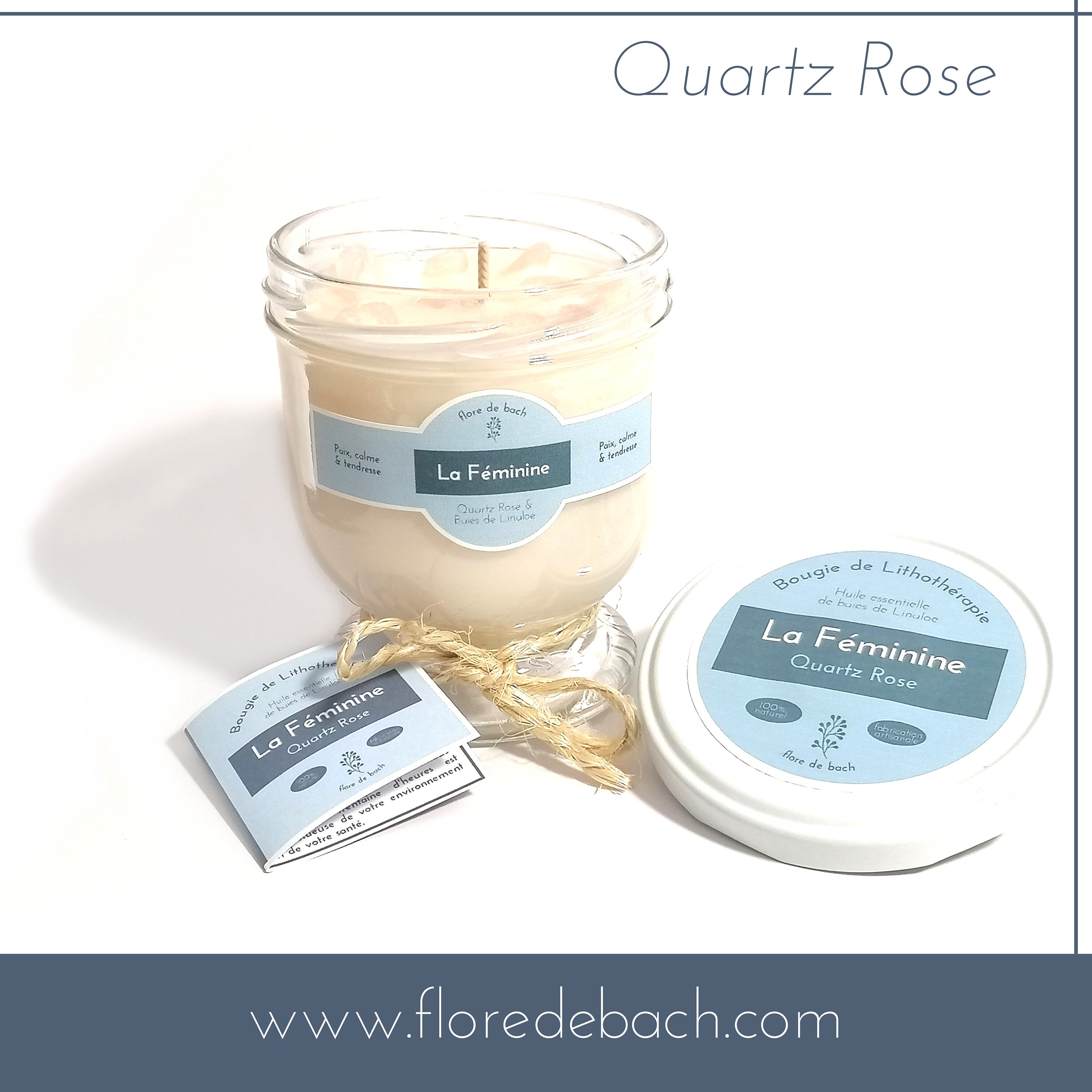 Bougie de Lithothérapie, La Féminine.