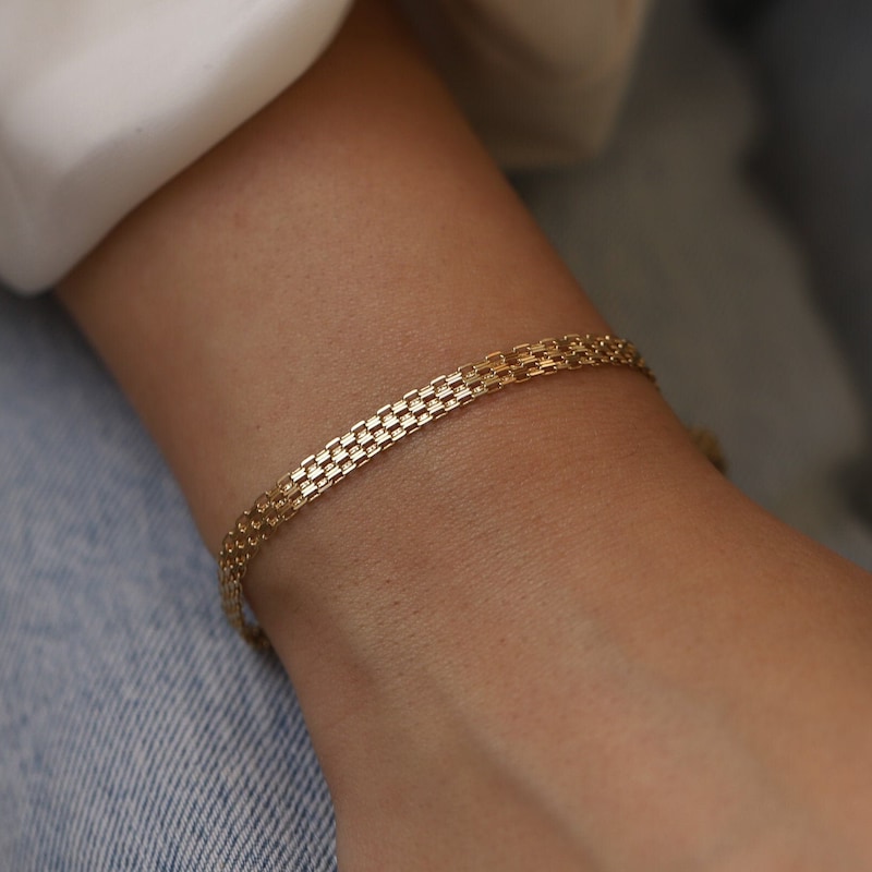 14K GOLD BRACELET 2.82G / GOLD