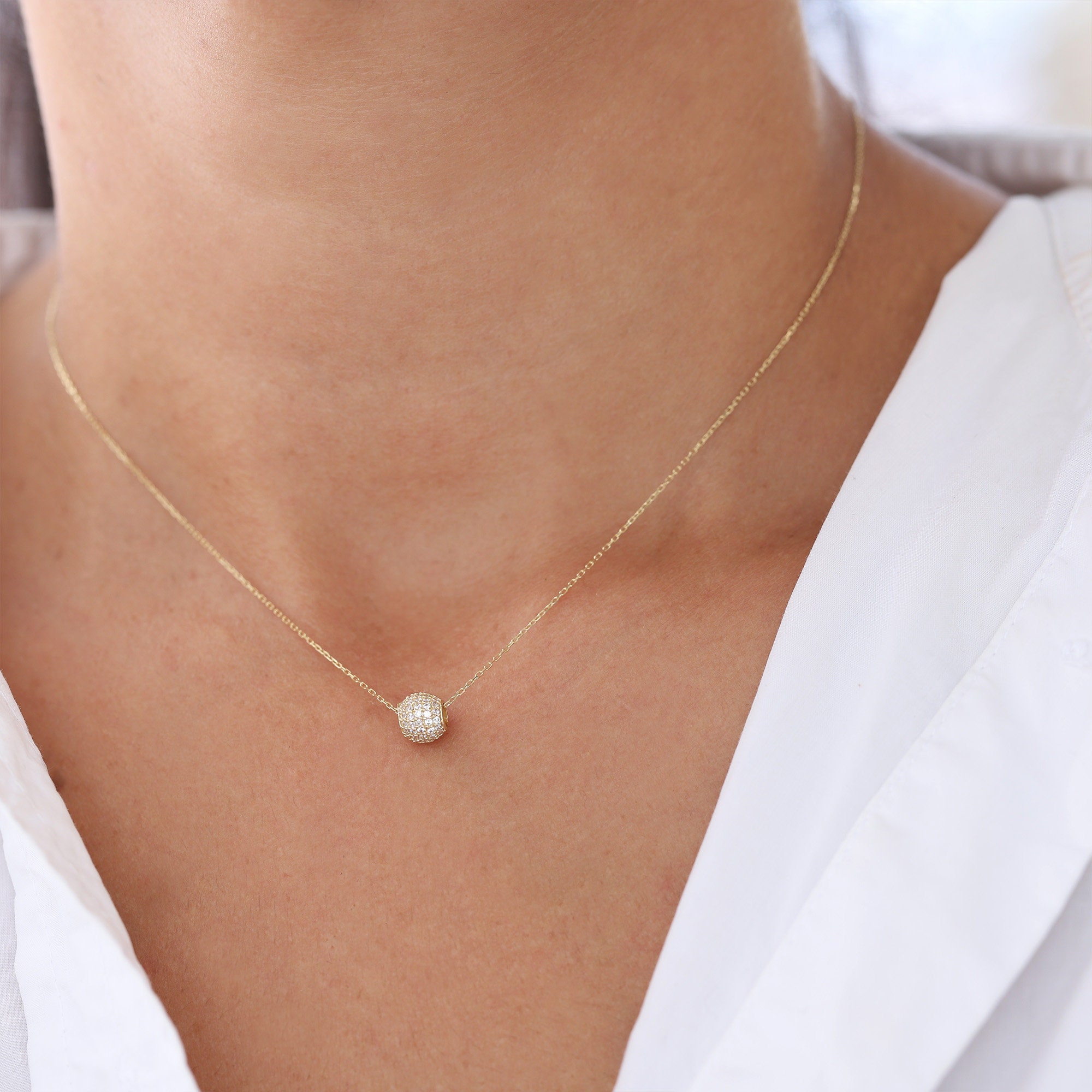 GARNI - 【お取り寄せ注文可能】Stone Ball Chain Necklace