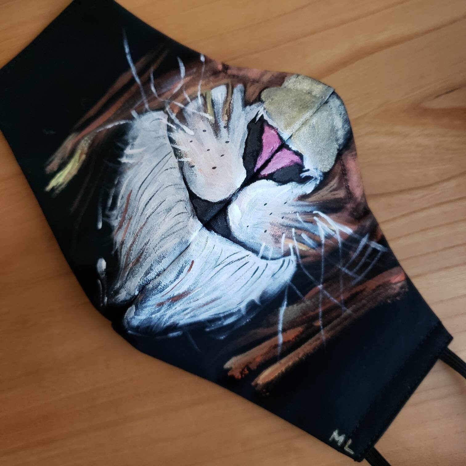 Custom hand painted face mask Design varies Etsy