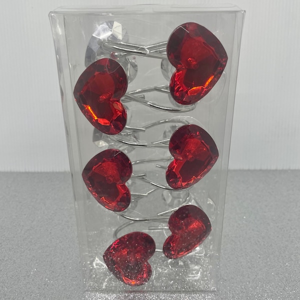 Heart Shower Curtain Etsy