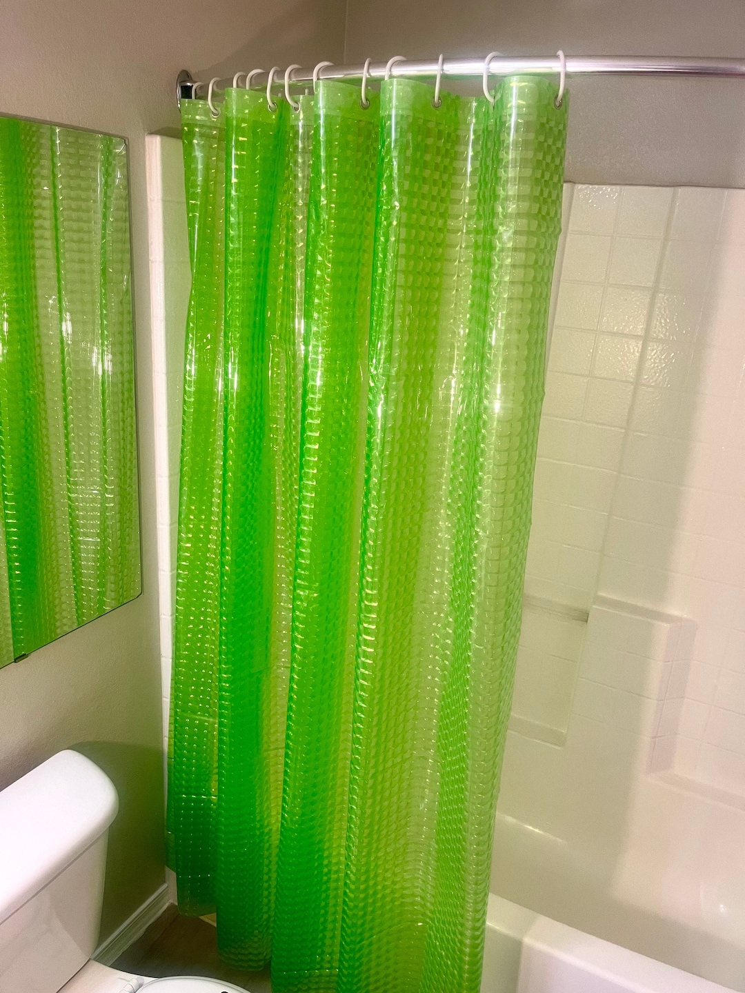 Neon Green Shower Curtains Lime Green Shower Curtains Curtain Neon Dorm